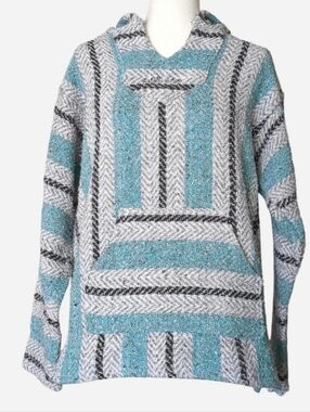 Rare Ron Jon Surf Shop x Baja Joe Woven Hoodie Size M